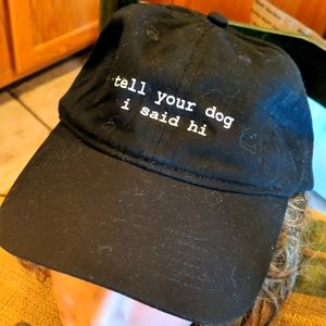 NWOT Dog Person Unisex Cap